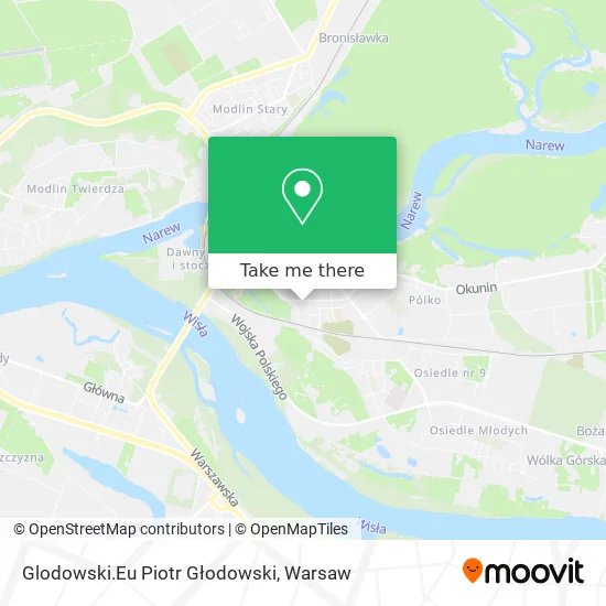 Glodowski.Eu Piotr Głodowski map