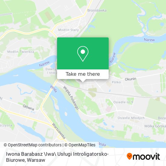 Iwona Barabasz \Iwa\ Usługi Introligatorsko-Biurowe map