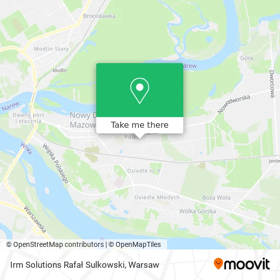 Irm Solutions Rafał Sulkowski map