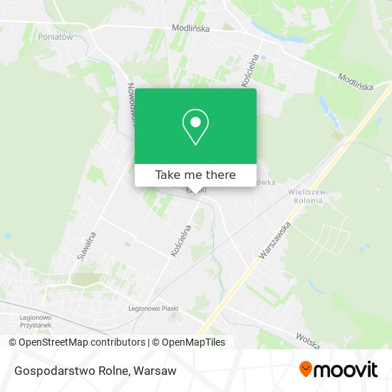 Gospodarstwo Rolne map