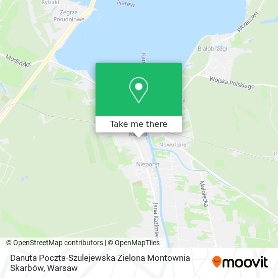 Danuta Poczta-Szulejewska Zielona Montownia Skarbów map