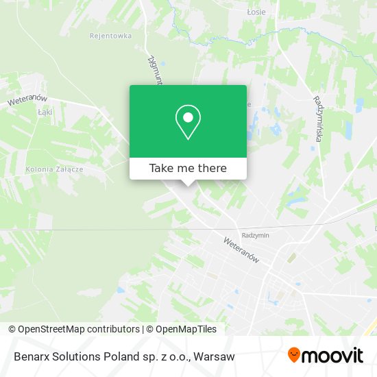 Benarx Solutions Poland sp. z o.o. map