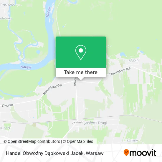 Handel Obwoźny Dąbkowski Jacek map