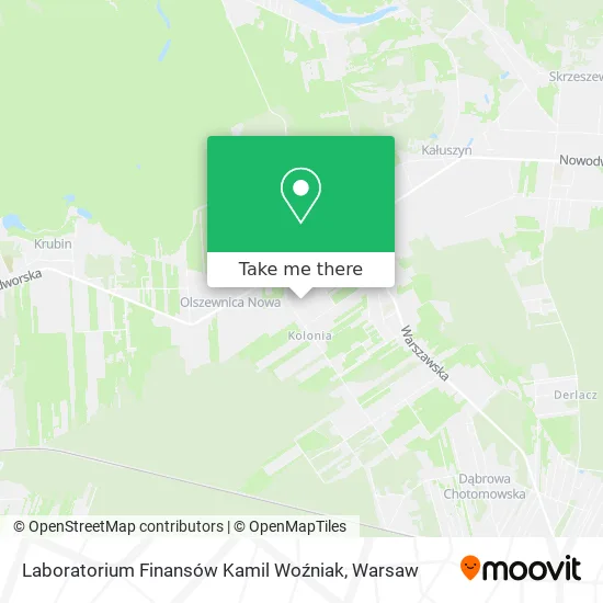 Laboratorium Finansów Kamil Woźniak map
