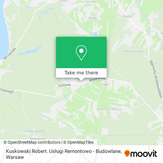 Kuskowski Robert. Usługi Remontowo - Budowlane map