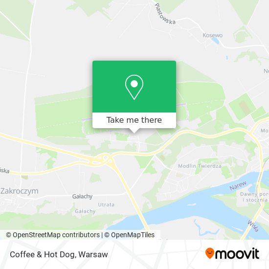 Coffee & Hot Dog map