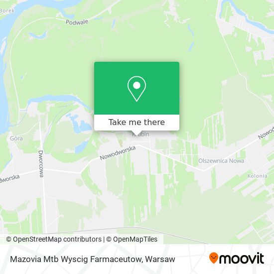 Mazovia Mtb Wyscig Farmaceutow map