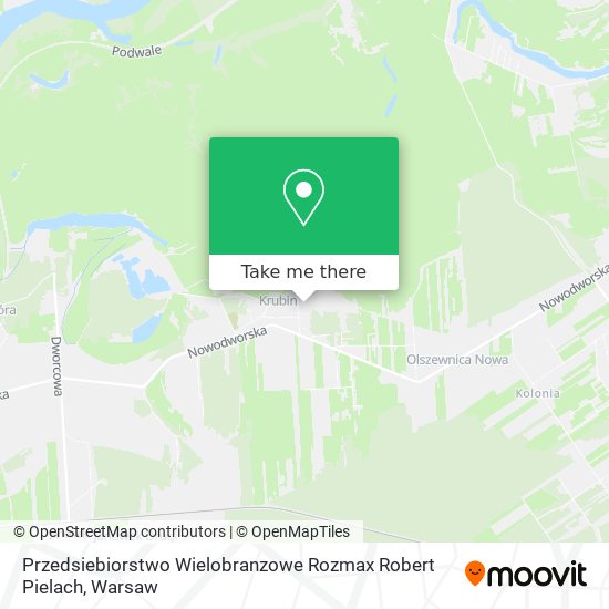 Przedsiebiorstwo Wielobranzowe Rozmax Robert Pielach map