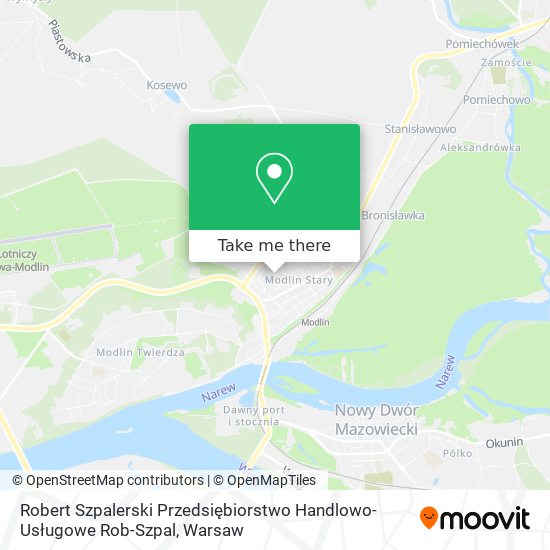 Robert Szpalerski Przedsiębiorstwo Handlowo-Usługowe Rob-Szpal map