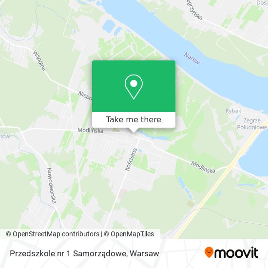 Przedszkole nr 1 Samorządowe map