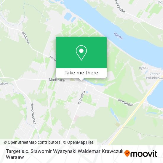 Target s.c. Sławomir Wyszyński Waldemar Krawczuk map