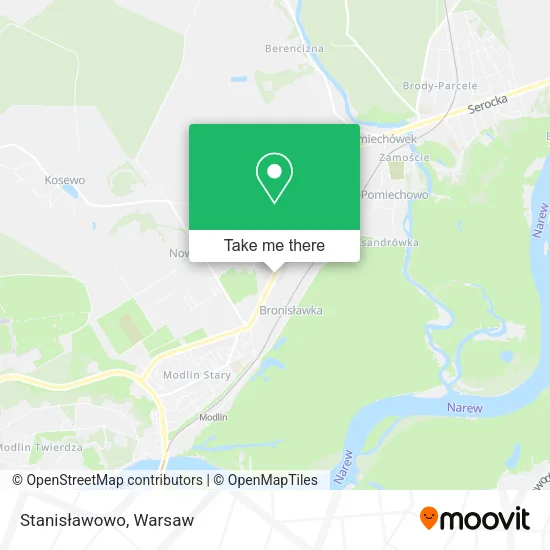 Stanisławowo map