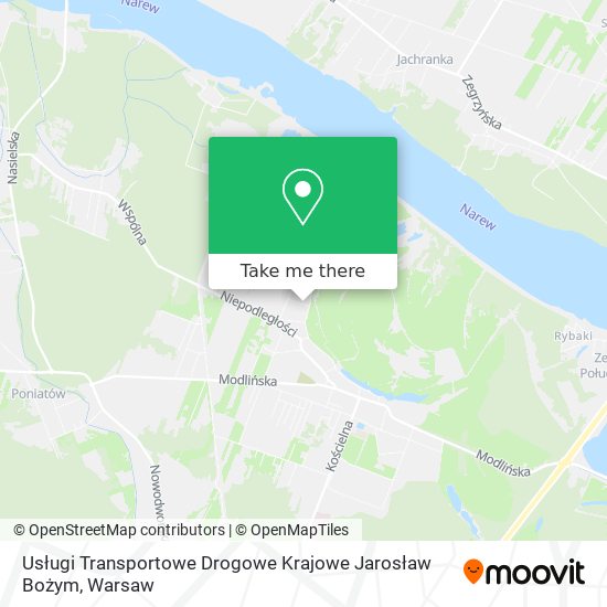 Usługi Transportowe Drogowe Krajowe Jarosław Bożym map