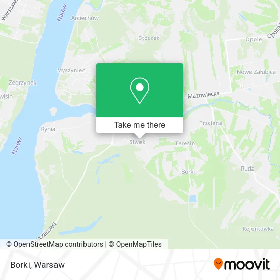 Borki map