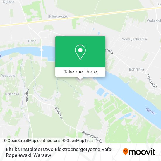 Eltriks Instalatorstwo Elektroenergetyczne Rafał Ropelewski map