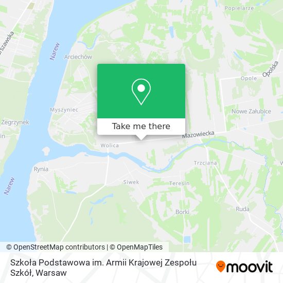 Szkoła Podstawowa im. Armii Krajowej Zespołu Szkół map