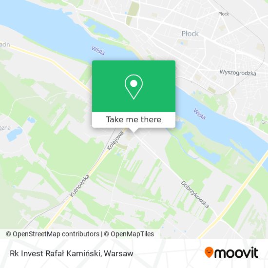 Rk Invest Rafał Kamiński map