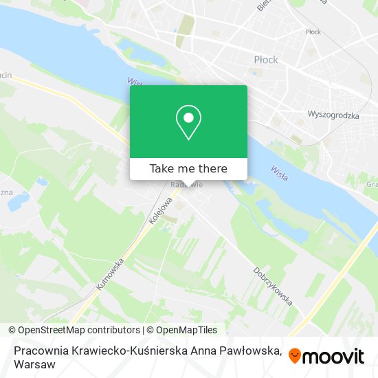 Pracownia Krawiecko-Kuśnierska Anna Pawłowska map