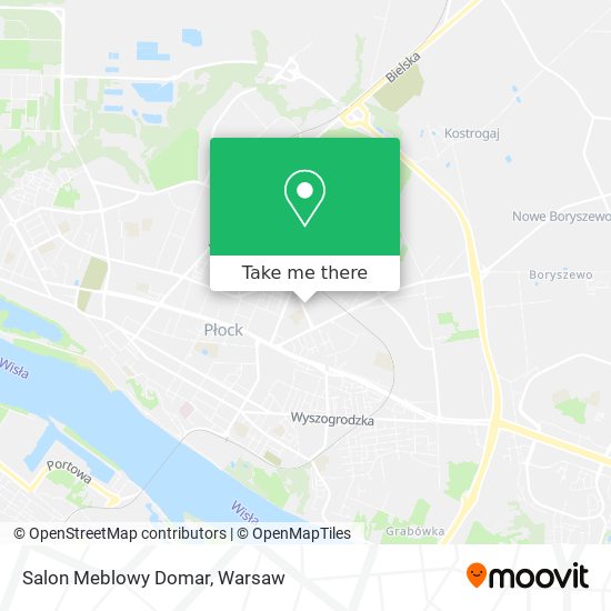 Salon Meblowy Domar map