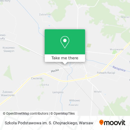 Szkoła Podstawowa im. S. Chojnackiego map