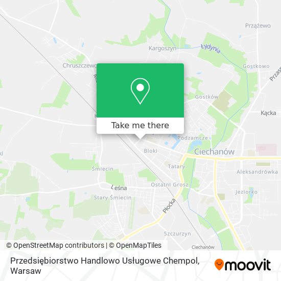 Przedsiębiorstwo Handlowo Usługowe Chempol map