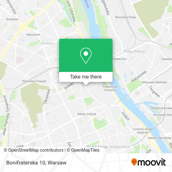 Карта Bonifraterska 10