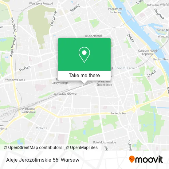 Aleje Jerozolimskie 56 map