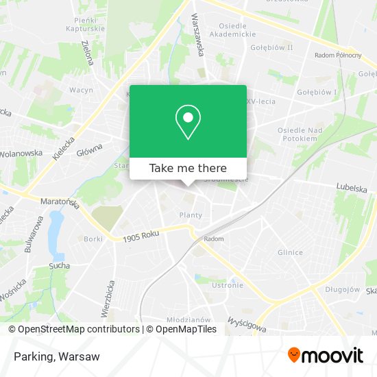 Parking map