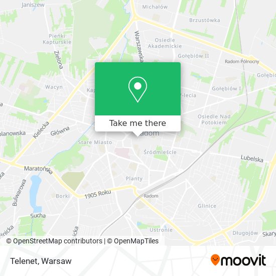 Telenet map