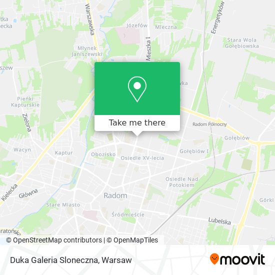 Duka Galeria Sloneczna map