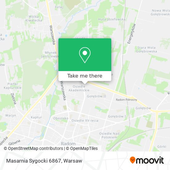 Masarnia Sygocki 6867 map