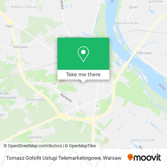 Tomasz Gołofit Usługi Telemarketingowe map