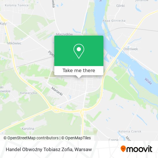 Handel Obwoźny Tobiasz Zofia map