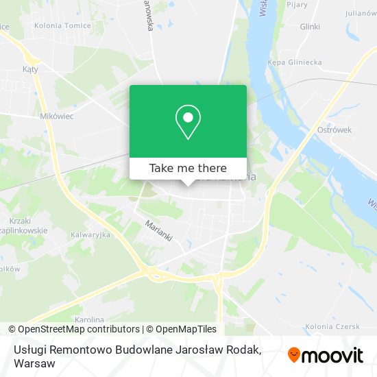 Usługi Remontowo Budowlane Jarosław Rodak map