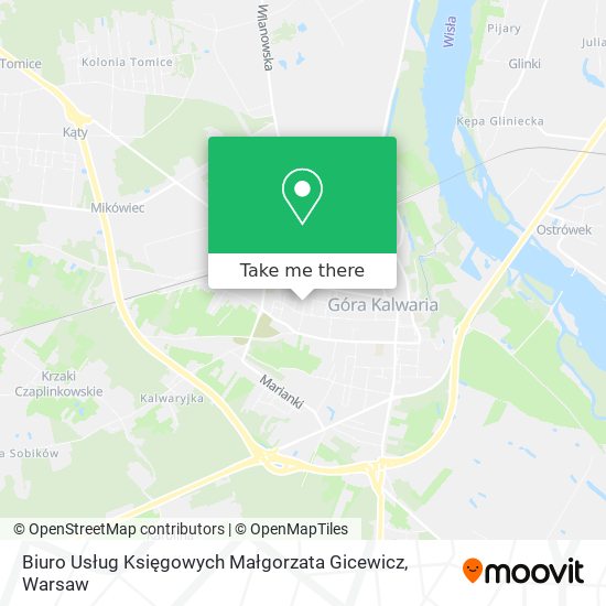 Biuro Usług Księgowych Małgorzata Gicewicz map