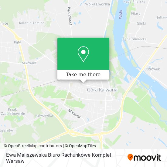 Ewa Maliszewska Biuro Rachunkowe Komplet map