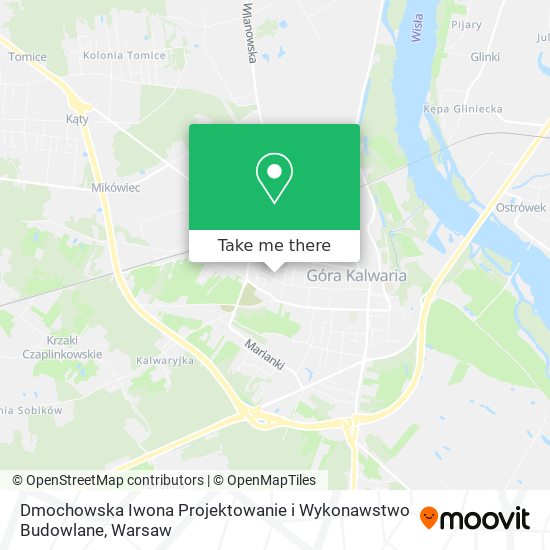 Dmochowska Iwona Projektowanie i Wykonawstwo Budowlane map