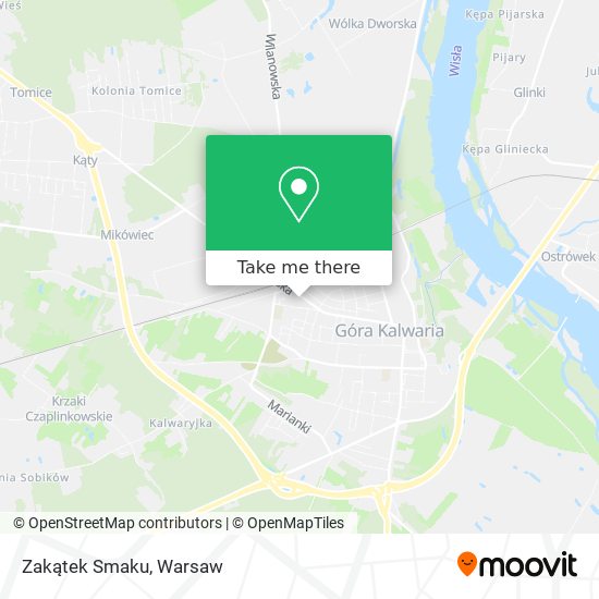 Zakątek Smaku map