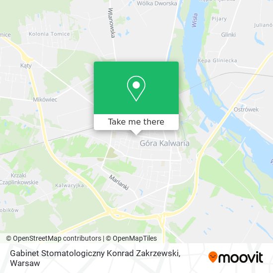 Gabinet Stomatologiczny Konrad Zakrzewski map