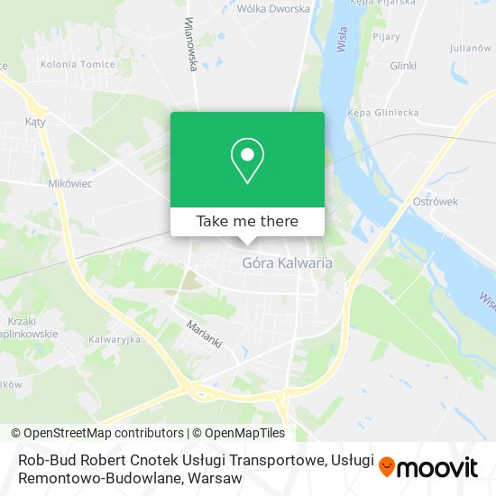 Rob-Bud Robert Cnotek Usługi Transportowe, Usługi Remontowo-Budowlane map