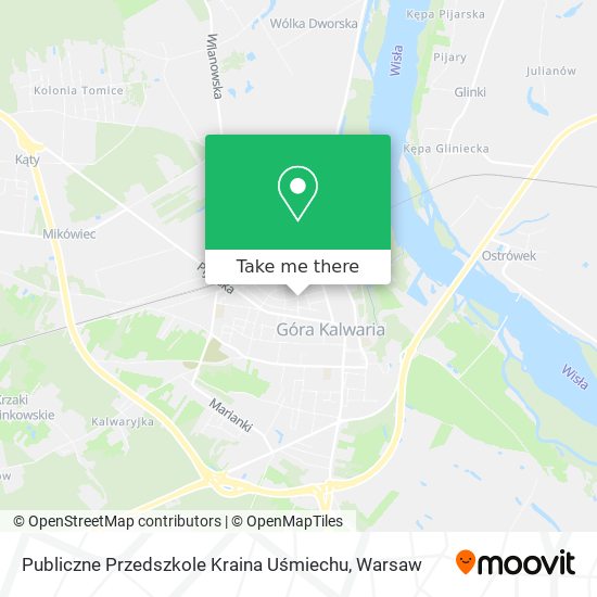 Publiczne Przedszkole Kraina Uśmiechu map