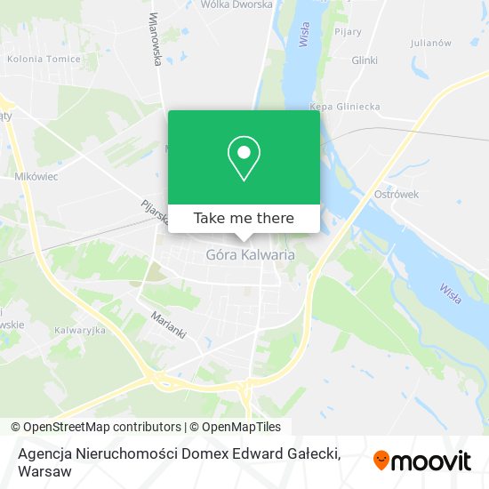 Agencja Nieruchomości Domex Edward Gałecki map