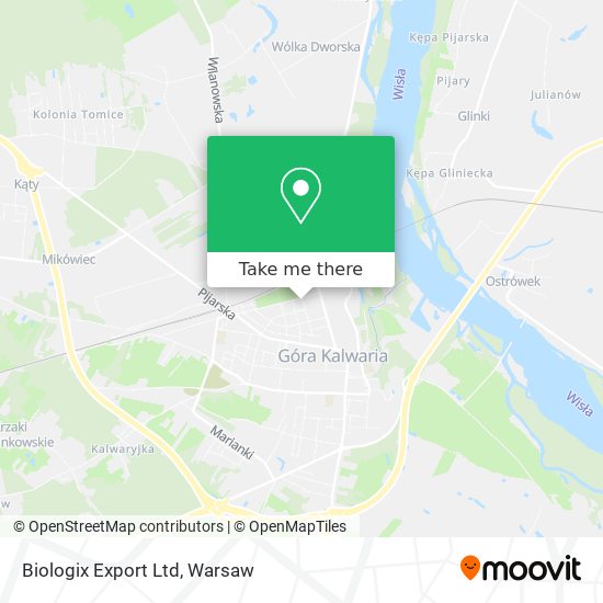 Biologix Export Ltd map