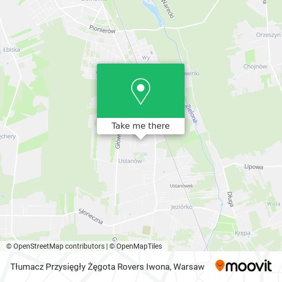 Tłumacz Przysięgły Żęgota Rovers Iwona map