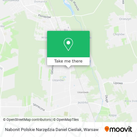 Nabonit Polskie Narzędzia Daniel Cieślak map