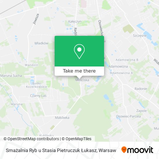 Smażalnia Ryb u Stasia Pietruczuk Łukasz map