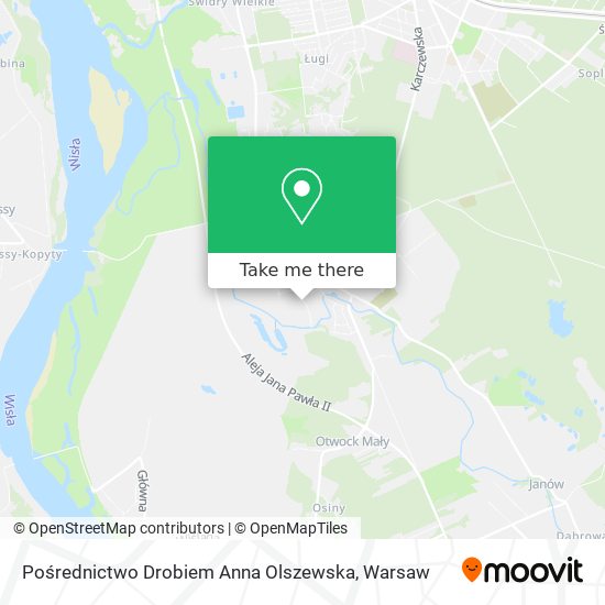 Pośrednictwo Drobiem Anna Olszewska map