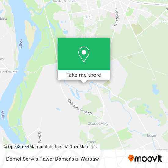 Domel-Serwis Paweł Domański map