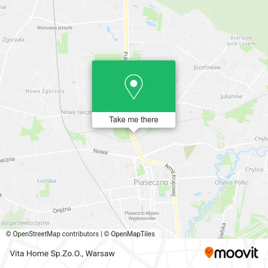 Vita Home Sp.Zo.O. map