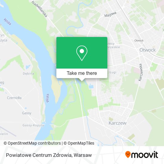 Powiatowe Centrum Zdrowia map